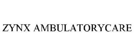 Zynx Logo - ZYNX AMBULATORYCARE Trademark of Zynx Health Incorporated Serial