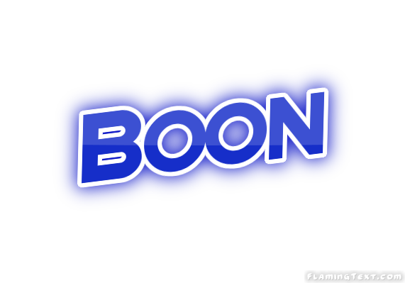 Boon Logo - United States of America Logo. Free Logo Design Tool from Flaming Text