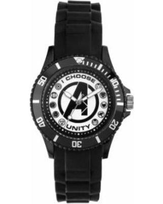 SUAL'Oreal Logo - Marvel Marvel Avengers Logo I Choose Unity Men's Watch, Size: Large, Black from Kohl's