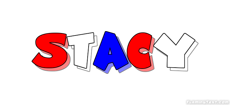 Stacy Logo - United States of America Logo | Free Logo Design Tool from Flaming Text