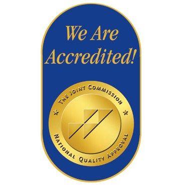 JCAHO Logo - We Are Accredited (bpins, stickers) | Joint Commission Resources