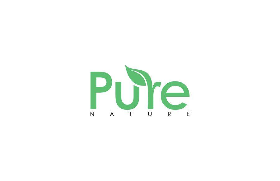 Pure Logo - Entry #76 by atikul11 for PURE NATURE | Freelancer
