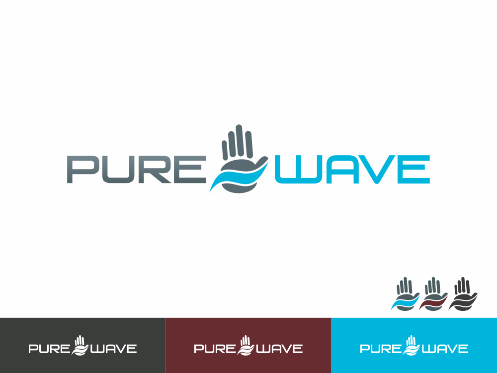 Pure Logo - DesignContest - Pure Wave logo pure-wave-logo