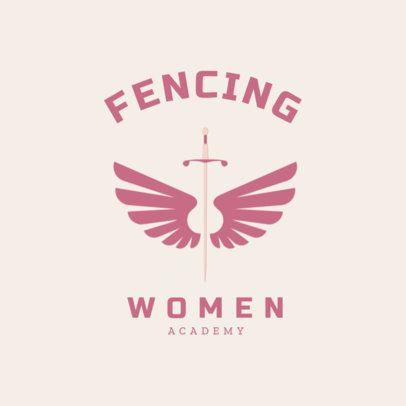 Fencing Logo - Fencing Logo Maker | Online Logo Maker | Placeit