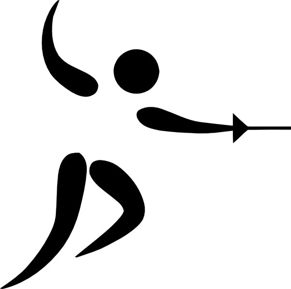 Fencing Logo - Olympic Fencing Logo Clip Art at Clker.com - vector clip art online ...