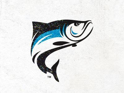Tarpon Logo - Tarpon | Logos, Branding, & Badges | Fish logo, Logo design ...
