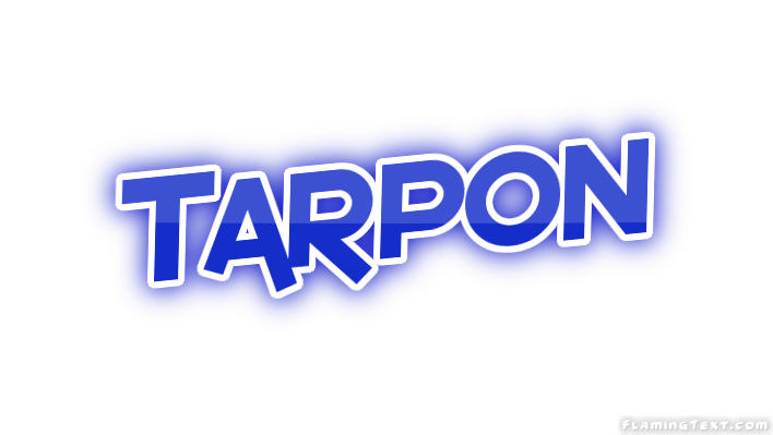 Tarpon Logo - United States of America Logo. Free Logo Design Tool from Flaming Text
