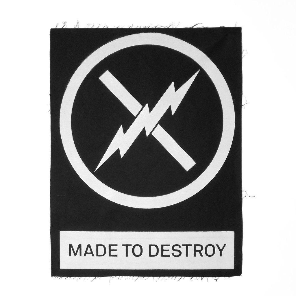 Destroy Logo - Back Patch Icon Logo