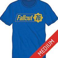 Gamestop.com Logo - Fallout 76 Logo Royal Shirt - Medium