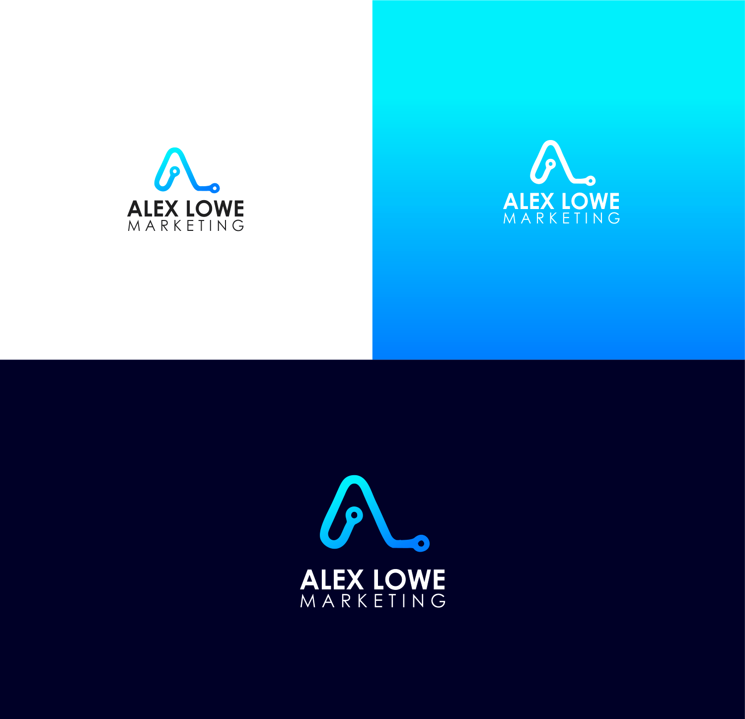 Lowe Logo - Professional, Upmarket, Digital Marketing Logo Design for Alex Lowe ...