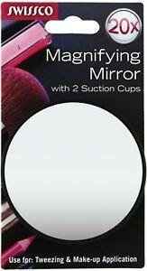 Swissco Logo - Details about Swissco 20X Magnifying Mirror w. 2 Suction Cups 1 ea