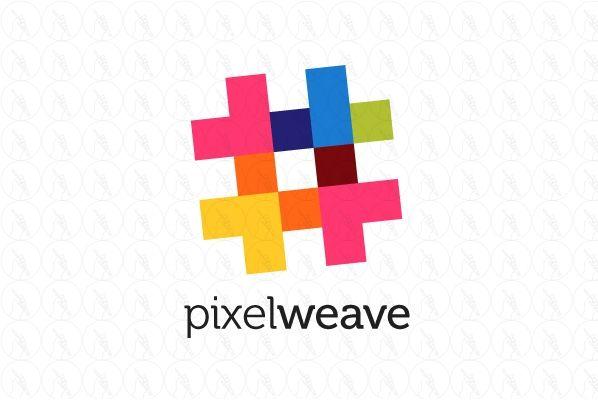 Weave Logo - Pixel Weave Logo