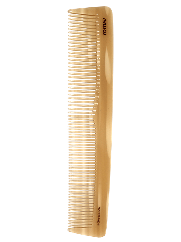 Swissco Logo - White Horn Dressing Comb