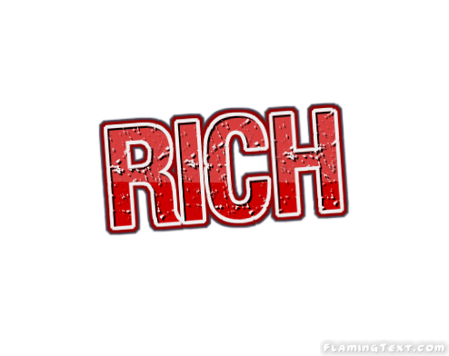 Rich Logo - Rich Logo | Free Name Design Tool from Flaming Text