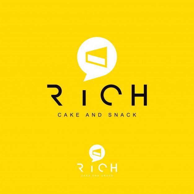 Rich Logo - Rich cake, snack and bakery logo template Vector