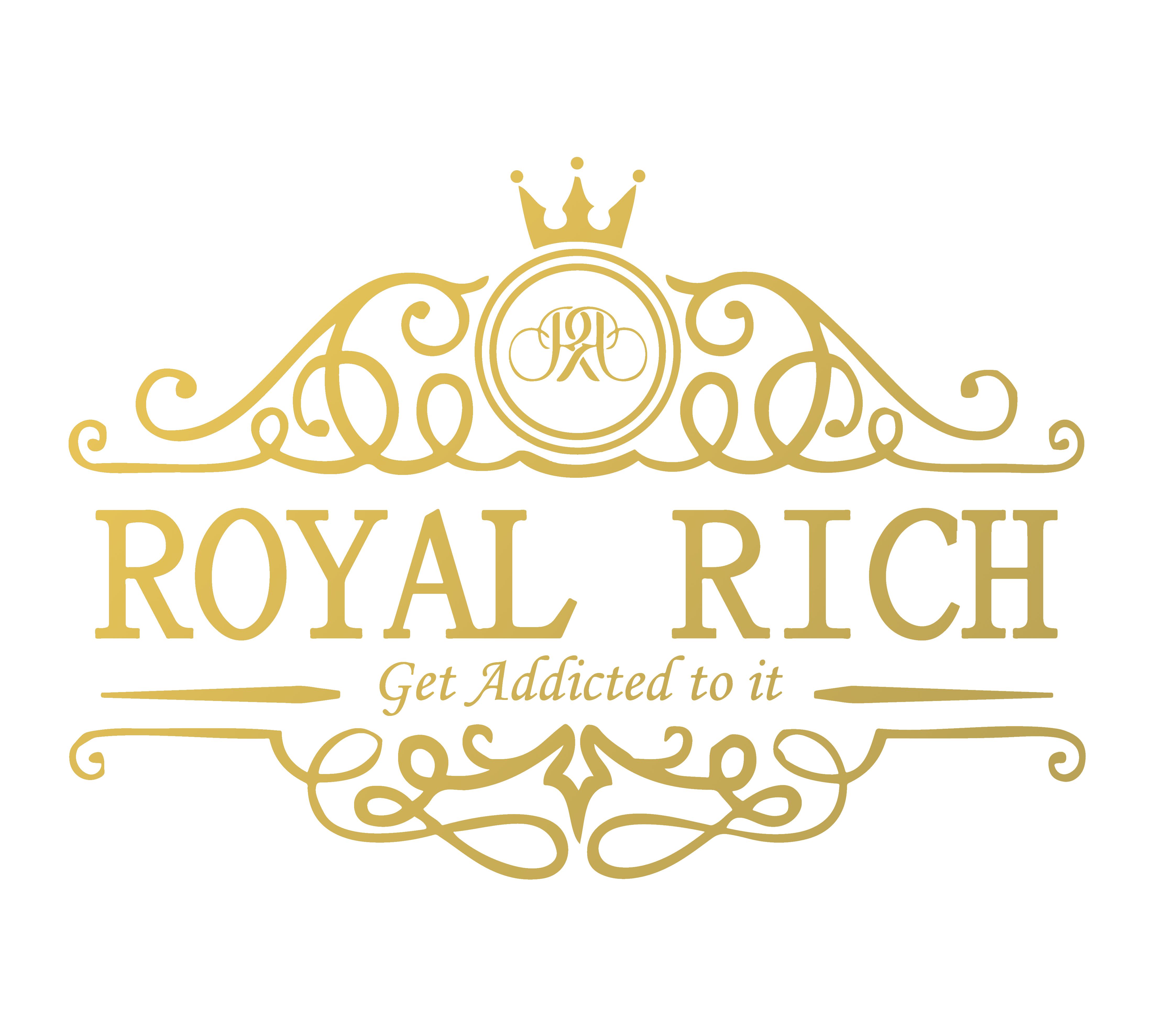 Rich Logo - Royal Rich | Come taste the difference