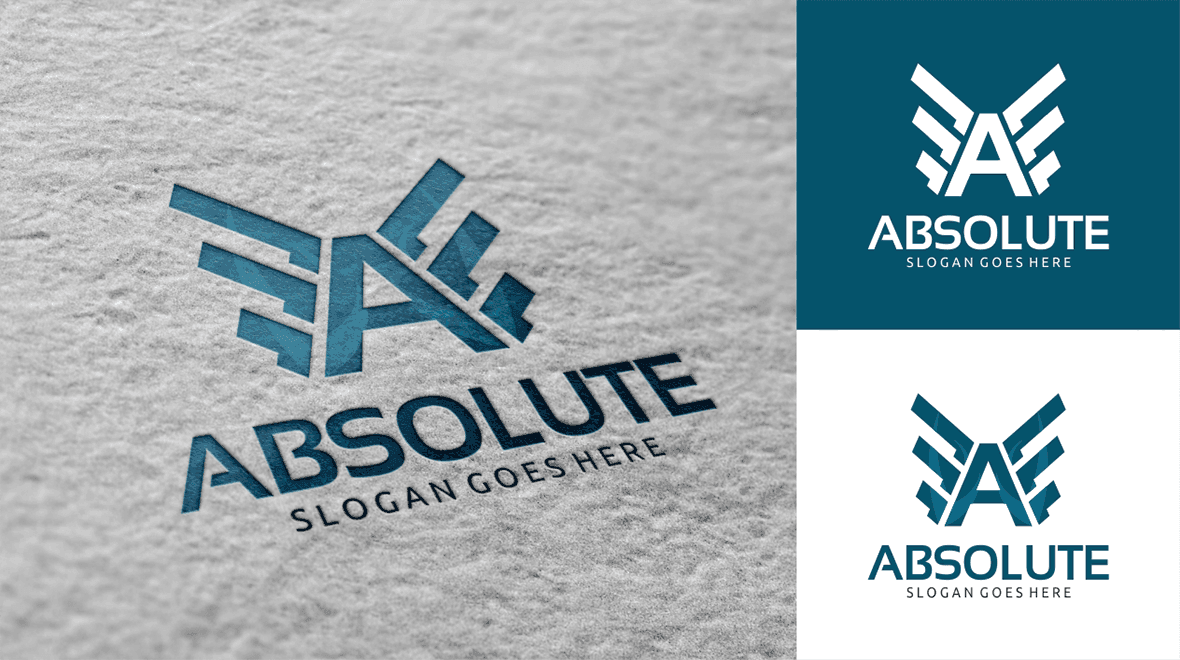 Absolute Logo - Absolute - Letter A Logo - Logos & Graphics