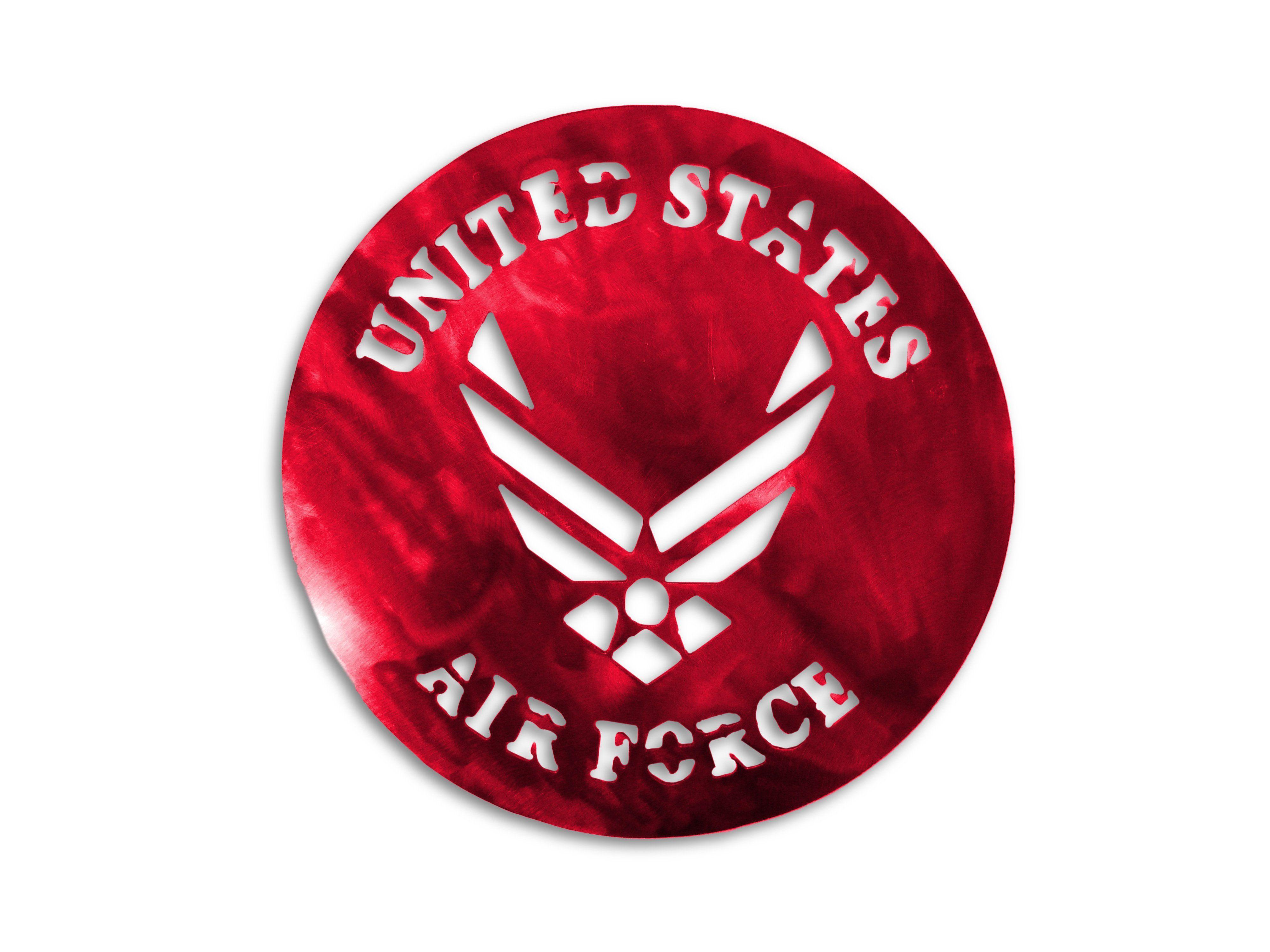 Airforcelogo Logo - Metal U.S. Air force logo