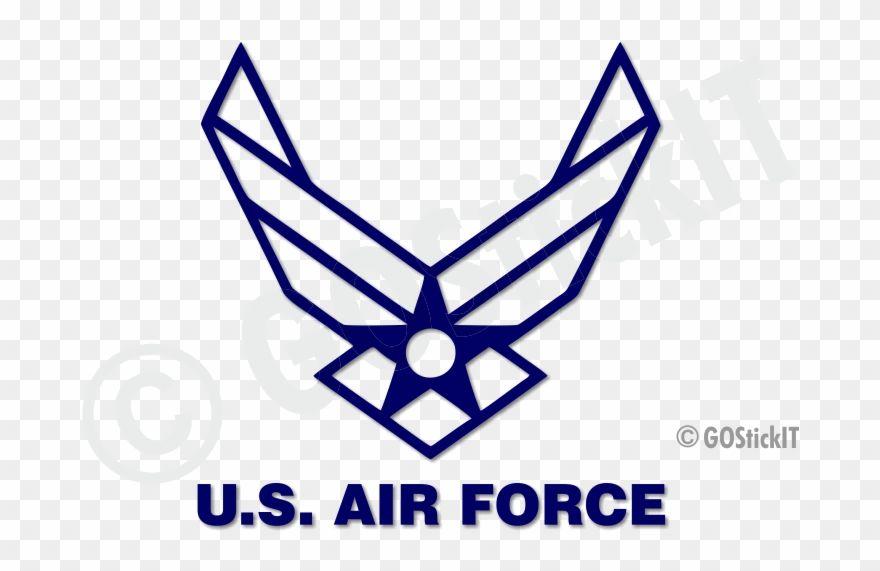 Airforcelogo Logo - Us Air Force Logo Vector - Us Air Force Drawings Clipart - Clipart ...