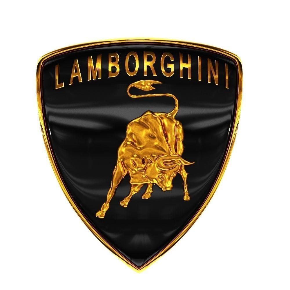 Lanmborghini Logo - Lamborghini logo | 3D Print Model