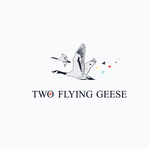 Geese Logo - Create An Eye Catching Logo For An Online Canadian Quilting Company