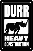 Durr Logo - Durr Heavy Construction