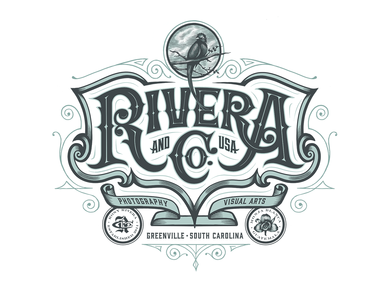 Rivera Logo - Rivera and Co. Logo Design by Chad Patterson on Dribbble