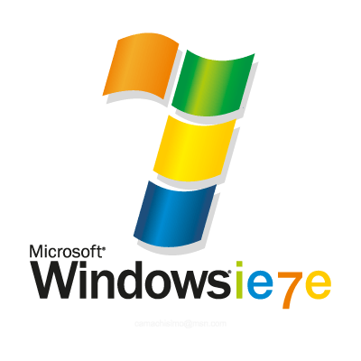 IE7 Logo - Microsoft Windows ie7 logo vector in .eps and .png format ...
