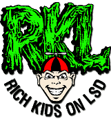 RKL Logo - RKL KIDS ON LSD LOGO BUTTON PIN