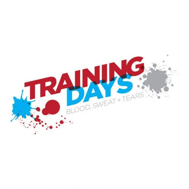Training Logo - Loop Design — Training Days, Blood, Sweat and Tears Show Logo