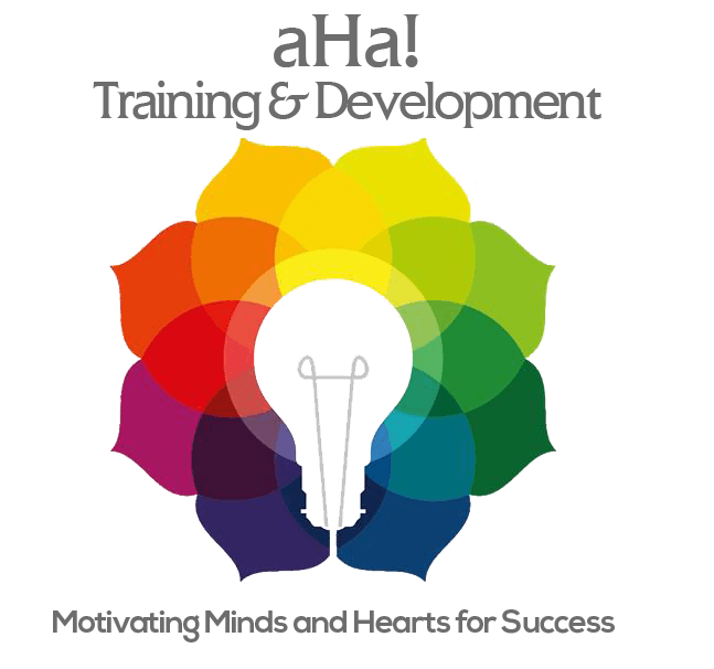 Training Logo - aHa! Training and Development Course, Training, Courses And Training