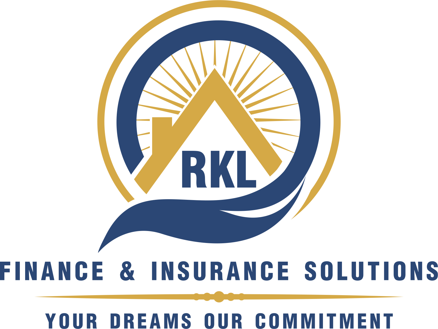 RKL Logo - RKL Finance & Insurance Solutions- Your dreams Our Commitment!