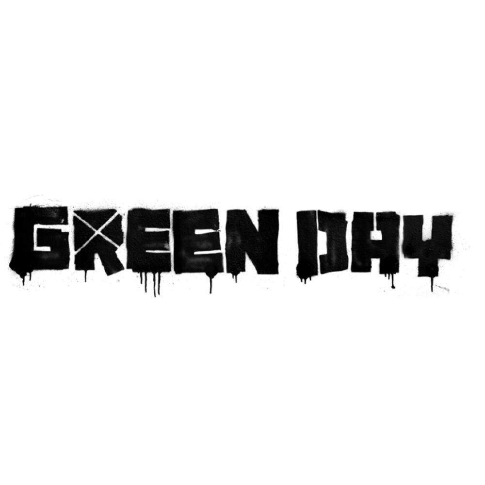Green Day Black and White Logo - Green Day Logo | Stuff | Green Day, Green, Green day logo