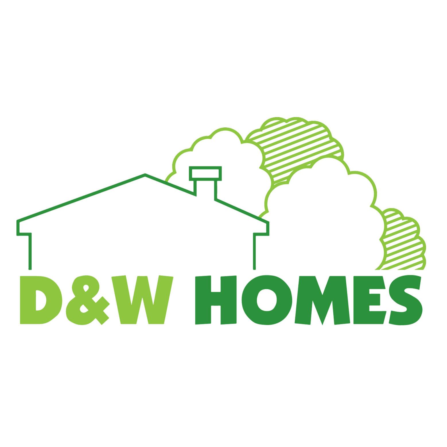 Homes.com Logo - Custom modular home builder - D&W Homes