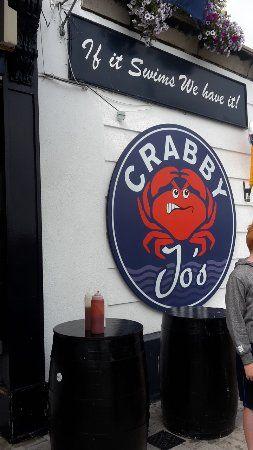 Crabby Logo - cooles Logo of Crabby Jo's, Howth