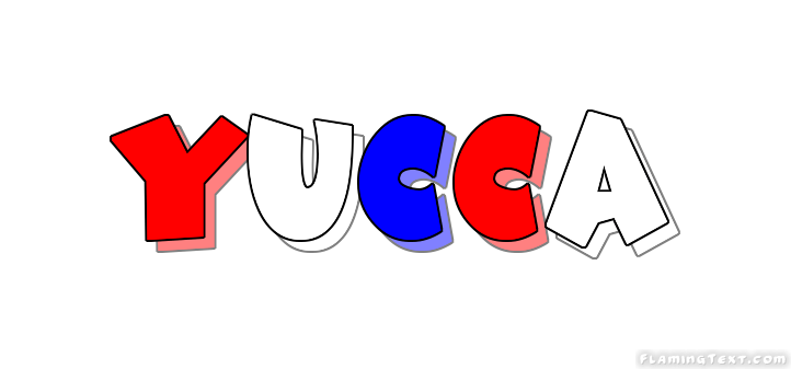 Yucca Logo - United States of America Logo. Free Logo Design Tool from Flaming Text