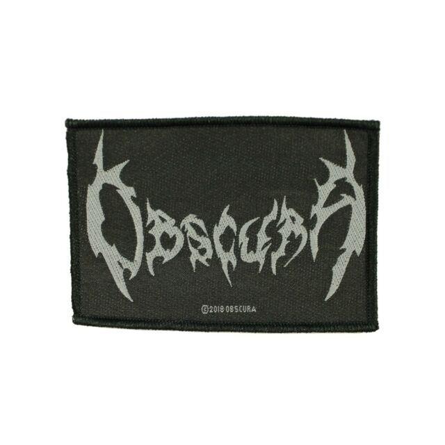 Grindcore Logo - Obscura Band Logo Patch German Technical Death Metal Woven Sew On Applique