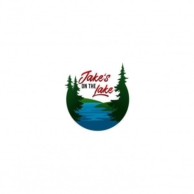 Lake Logo - Jake's on the lake logo Vector | Premium Download