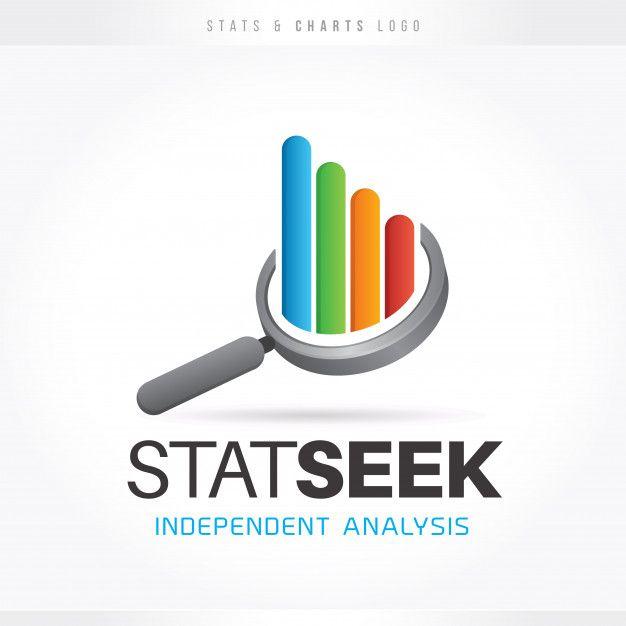 Statistics Logo - Statistics and charts logo Vector | Premium Download
