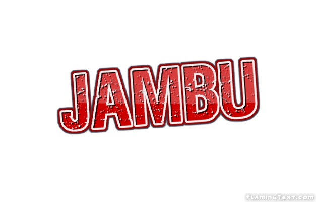 Jambu Logo - Indonesia Logo | Free Logo Design Tool from Flaming Text