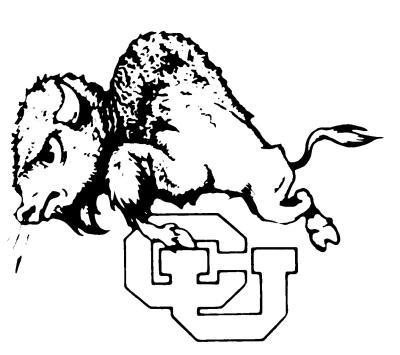 Buffaloes Logo - Old CU Buffaloes Logo