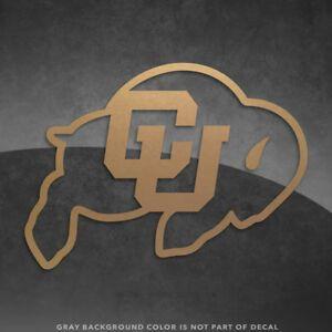 Buffaloes Logo - Details about Colorado Buffaloes Logo Vinyl Decal Sticker Size and Up Colors!