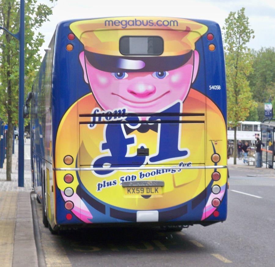 Megabus Logo - I have always found the Megabus logo creepy as hell. : CrappyDesign