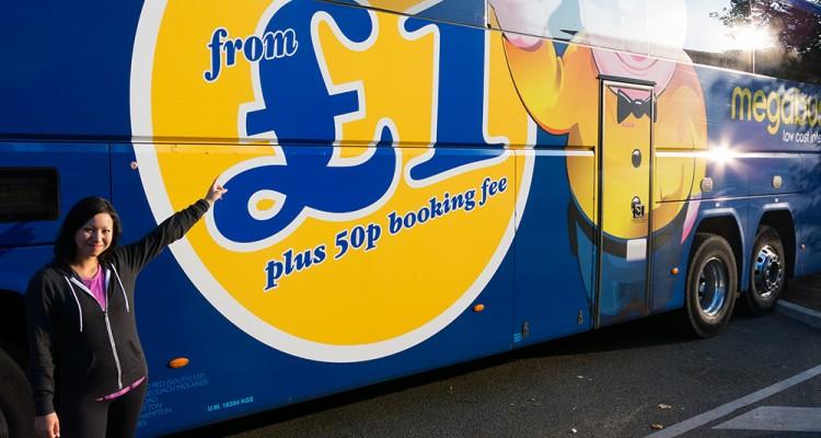 Megabus Logo - Megabus: Paris to Barcelona