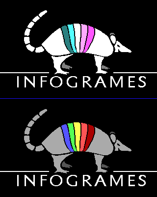 Infogrames Logo - PC / Computer Waves / Continuum Logo