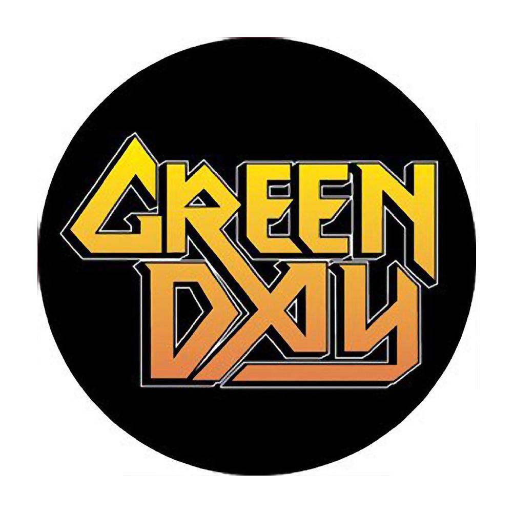 Green Day Logo - Blondie Funtime Button