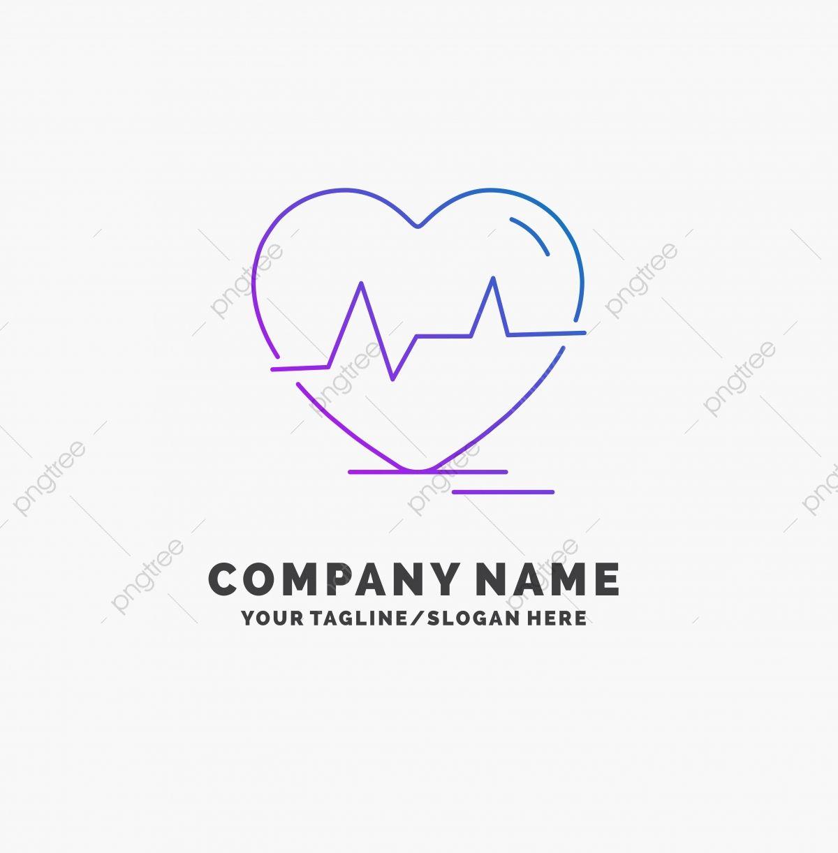 ECG Logo - Ecg, heart, heartbeat, pulse, beat Purple Business Logo Template
