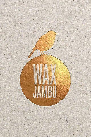Jambu Logo - Wax Jambu - logo design. We don't often work with luxury colours ...