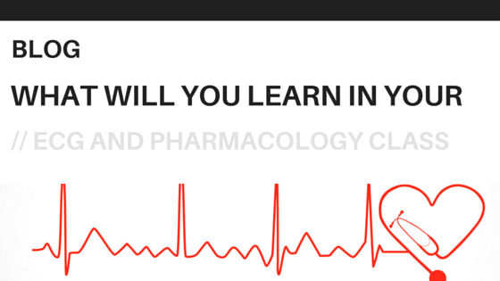 ECG Logo - What Will You Learn in Your ECG and Pharmacology Class?