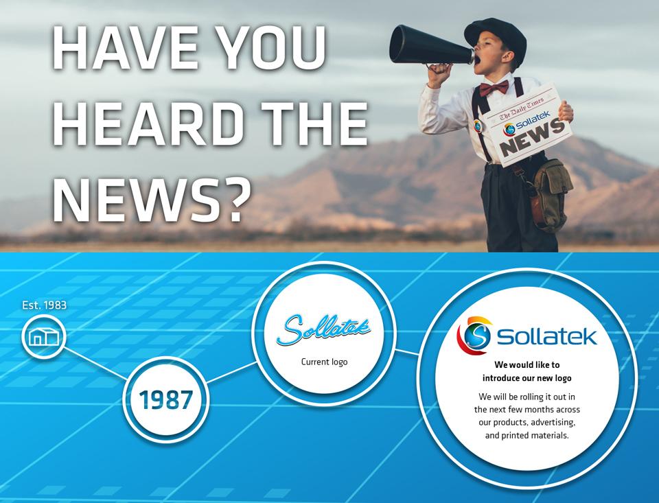 Announcement Logo - New Logo Announcement - Sollatek